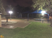 صور: بعد مطالبات عديدة - البلدية تُضيء حديقة العجمي "الغزازوة" بمدينة يافا 